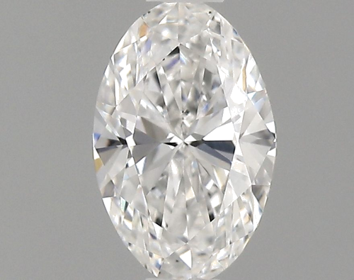 0.5 carat D-VS2 Natūralus Oval Deimantas (1)
