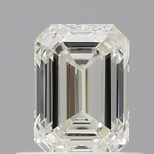 0.52 carat K-VVS2 Natūralus Emerald Deimantas (1)