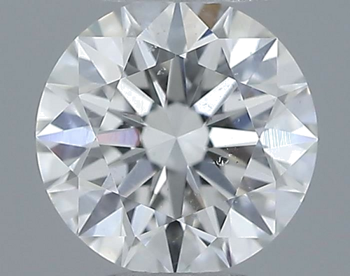 0.51 carat G-SI1 Excellent cut Natūralus Round Deimantas (1)