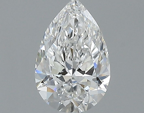 0.62 carat F-VVS1 Natūralus Pear Deimantas (1)