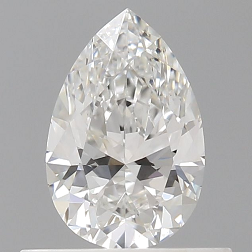 0.5 carat F-VS1 Natūralus Pear Deimantas (1)