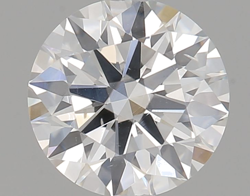 0.56 carat G-SI1 Excellent cut Natūralus Round Deimantas (1)