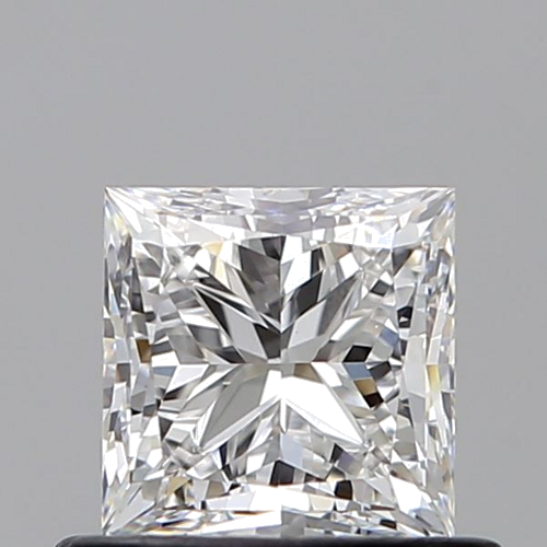 0.7 carat F-VVS2 Natūralus Princess Deimantas (1)