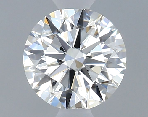 0.41 carat F-VVS2 Excellent cut Natūralus Round Deimantas (1)