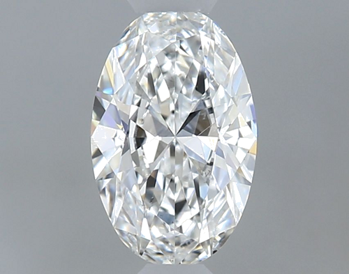 0.3 carat E-SI1 Natūralus Oval Deimantas (1)