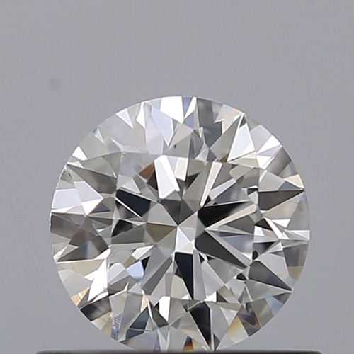 0.56 carat F-VVS1 Excellent cut Natūralus Round Deimantas (1)