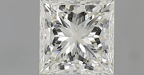 0.72 carat K-IF Natūralus Princess Deimantas (1)