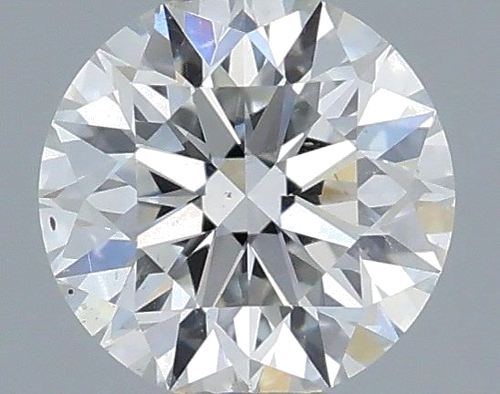 0.35 carat F-SI2 Excellent cut Natūralus Round Deimantas (1)