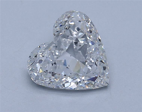 3.05 carat E-SI1 Natūralus Heart Deimantas (1)