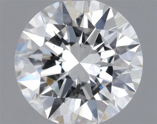 0.4 carat F-SI1 Excellent cut Natūralus Round Deimantas (1)