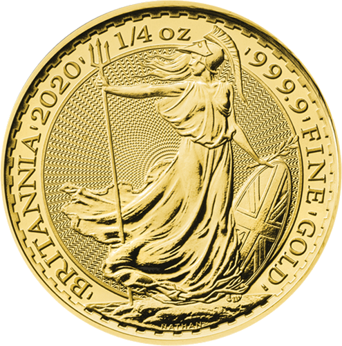 1/4 oz Britannia 2020 JK auksinė moneta (1)