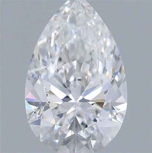 0.42 carat E-SI2 Natūralus Pear Deimantas (1)