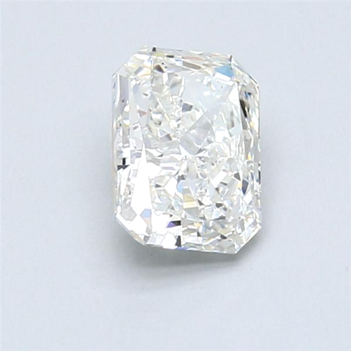 1.21 carat H-SI1 Natūralus Radiant Deimantas (1)