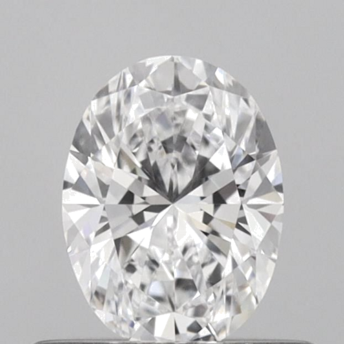 0.5 carat D-VVS2 Natūralus Oval Deimantas (1)
