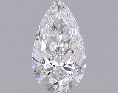 0.41 carat D-VVS1 Natūralus Pear Deimantas (1)