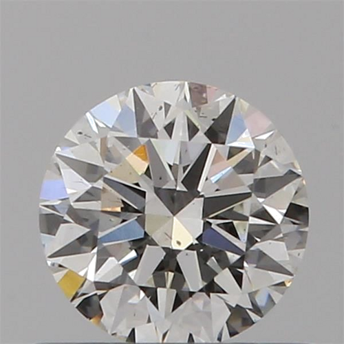 0.5 carat H-SI1 Excellent cut Natūralus Round Deimantas (1)