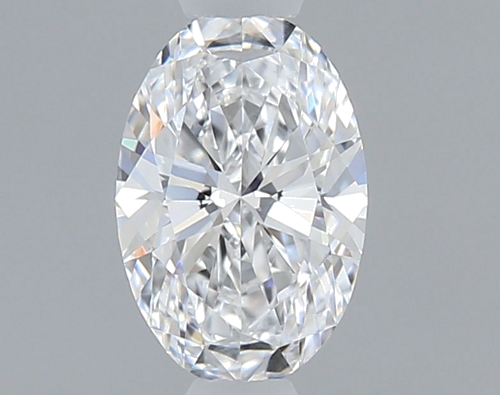 0.45 carat D-SI1 Natūralus Oval Deimantas (1)