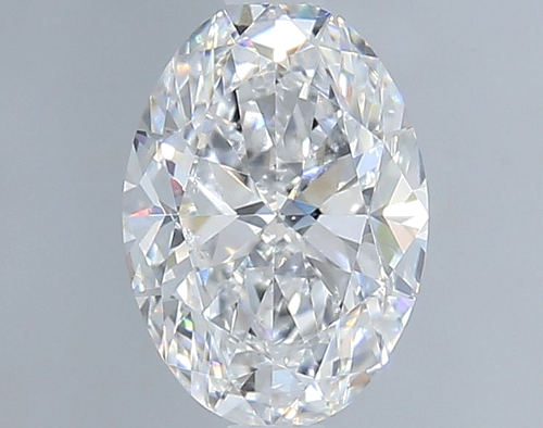0.9 carat D-SI2 Natūralus Oval Deimantas (1)