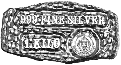 1 кг сребърен кюл Tombstone САЩ (3)