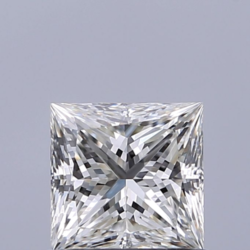 0.7 carat I-VVS2 Natūralus Princess Deimantas (1)
