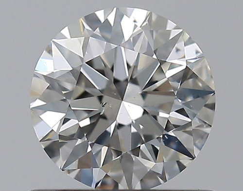 0.62 carat H-SI1 Excellent cut Natūralus Round Deimantas (1)