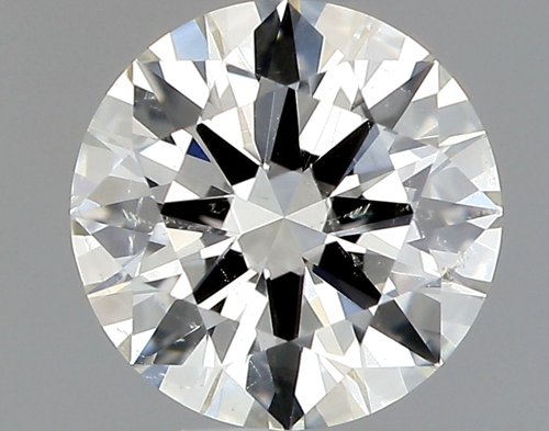 0.49 carat I-SI2 Excellent cut Natūralus Round Deimantas (1)