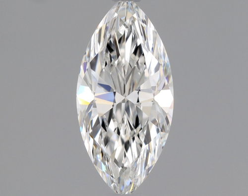 0.5 carat F-VVS1 Natūralus Marquise Deimantas (1)