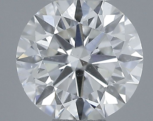 0.57 carat F-SI2 Excellent cut Natūralus Round Deimantas (1)