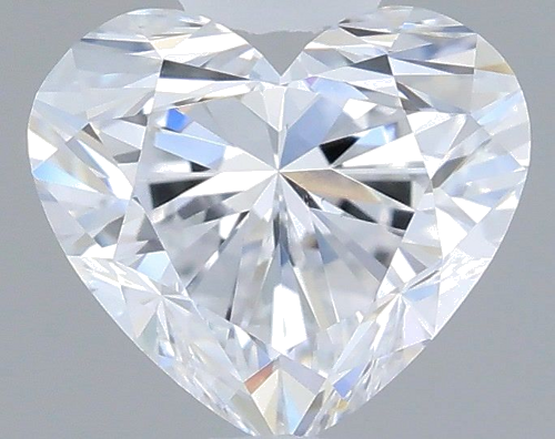 0.7 carat D-VS1 Natūralus Heart Deimantas (1)