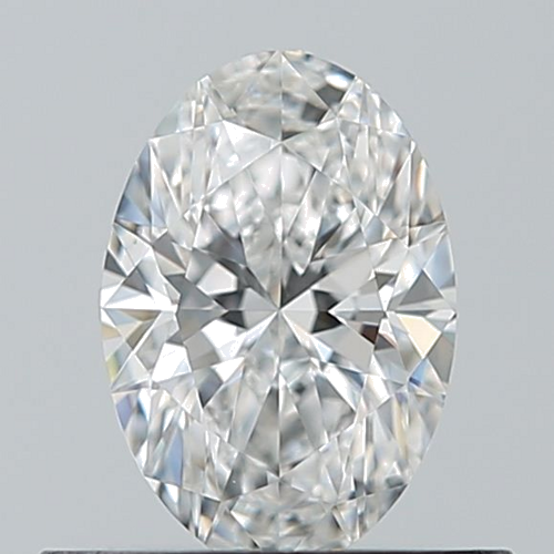 0.5 carat E-VS1 Natūralus Oval Deimantas (1)