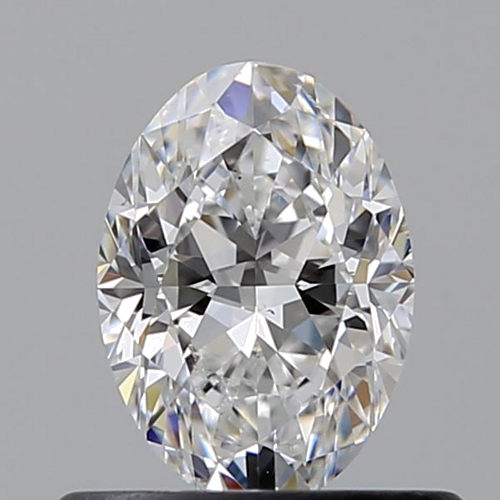 0.55 carat E-SI1 Natūralus Oval Deimantas (1)