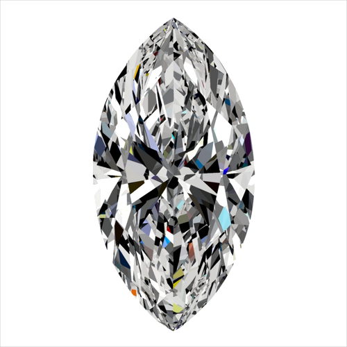 0.41 carat F-IF Natūralus Marquise Deimantas (1)