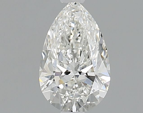 0.6 carat G-VVS2 Natūralus Pear Deimantas (1)
