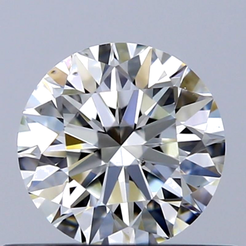 0.5 carat H-VS2 Excellent cut Natūralus Round Deimantas (1)