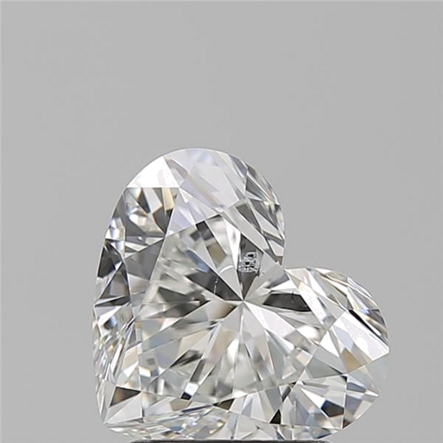 2.2 carat G-SI2 Natūralus Heart Deimantas (1)
