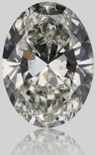 0.41 carat I-VS1 Natūralus Oval Deimantas (1)
