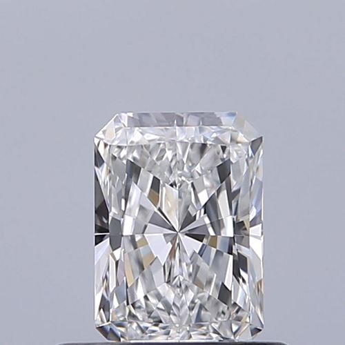 0.5 carat E-VVS1 Natūralus Radiant Deimantas (1)