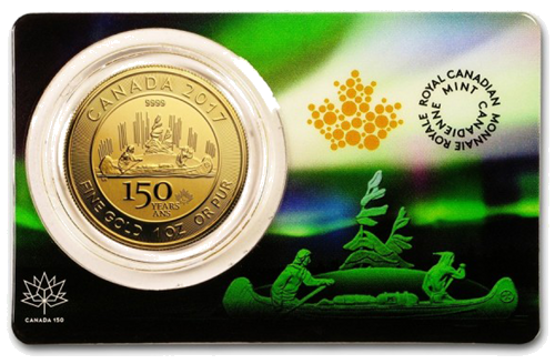 1 oz Путешественник (Voyageur) 2017 золотая монета (2)