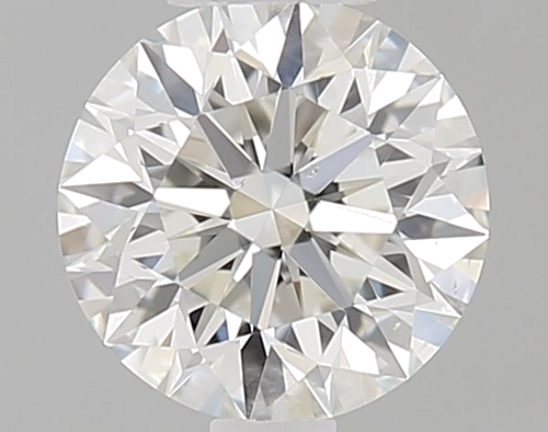 0.51 carat I-SI1 Excellent cut Natūralus Round Deimantas (1)