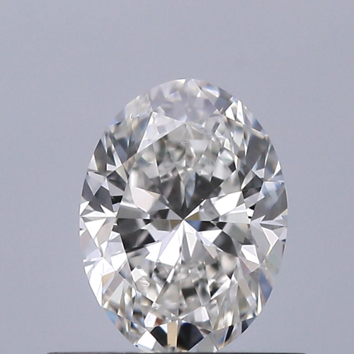 0.51 carat G-VS1 Natūralus Oval Deimantas (1)