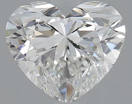 1.7 carat H-VS2 Natūralus Heart Deimantas (1)