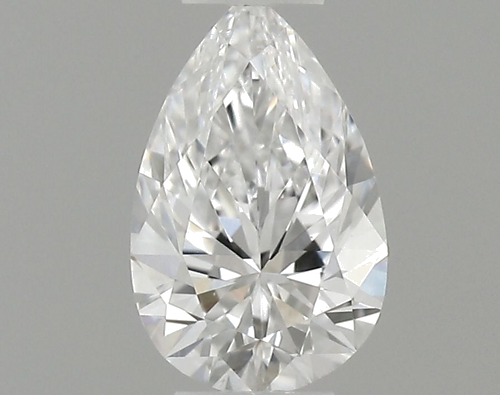 0.23 carat D-VS2 Natūralus Pear Deimantas (1)