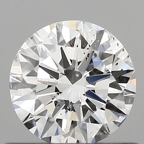 0.5 carat D-SI2 Very Good cut Natūralus Round Deimantas (1)