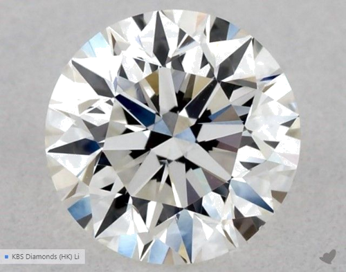 0.5 carat G-VS2 Excellent cut Natūralus Round Deimantas (1)