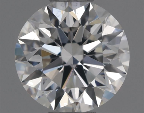 0.57 carat F-VS2 Excellent cut Natūralus Round Deimantas (1)