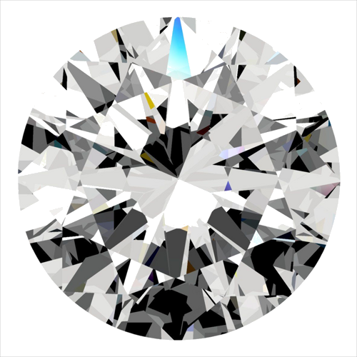 0.3 carat G-VS2 Very Good cut Natūralus Round Deimantas (1)