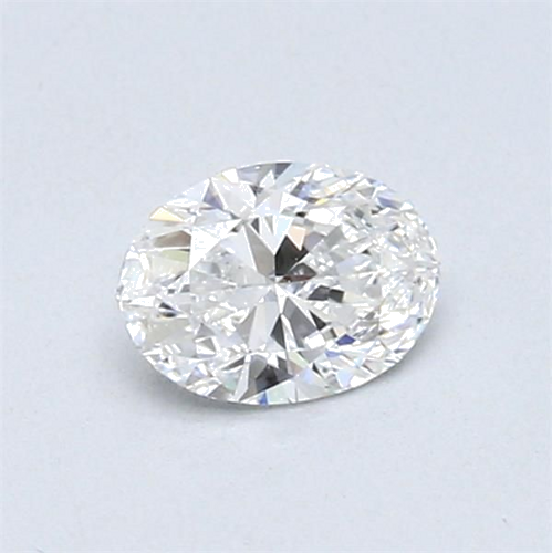 0.41 carat E-VS1 Natūralus Oval Deimantas (1)