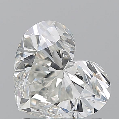 1.5 carat I-SI1 Natūralus Heart Deimantas (1)