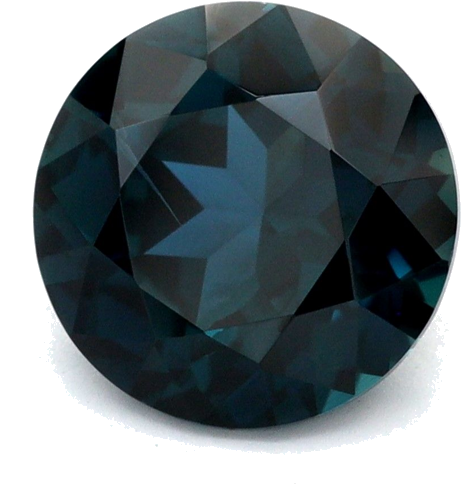 2.04 carat BLUE Round Safyras (1)