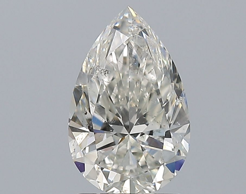 1.91 carat H-SI2 Natūralus Pear Deimantas (1)